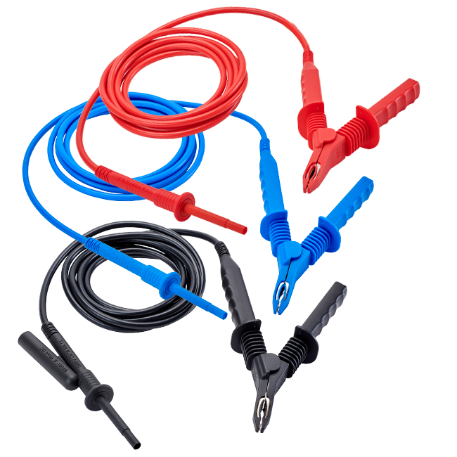 AEMC 5100.00 Safety Alligator Clip, Red (1000V CAT IV, 15A, UL V2)