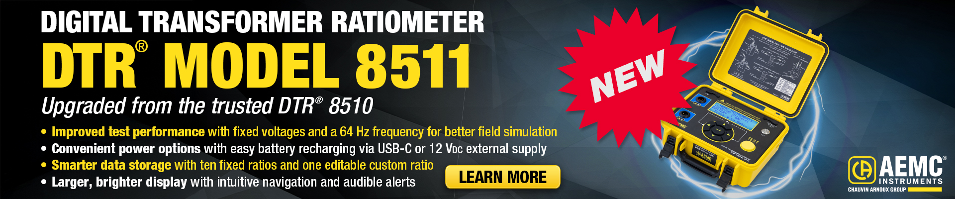 Introducing the NEW AC/DC Current Probes; Models SL306 and SL361