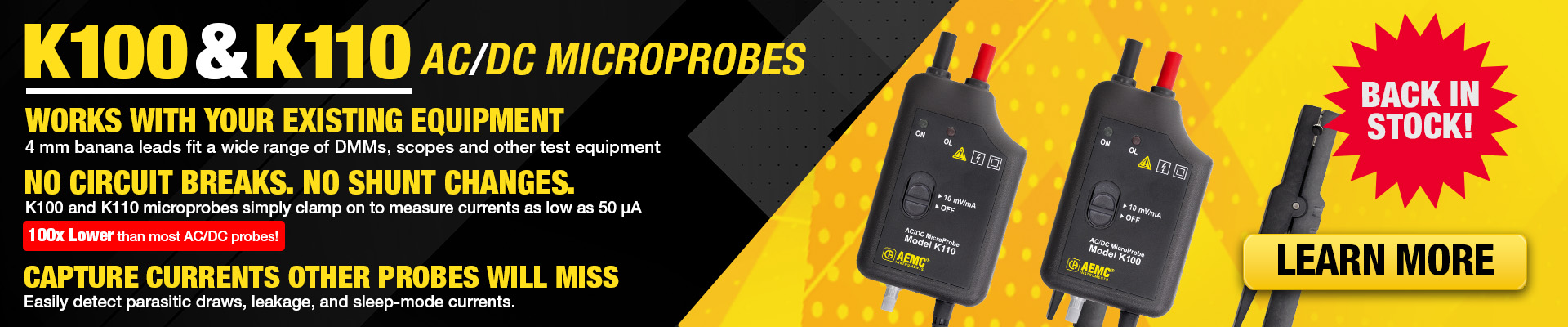 Image of the MD361 AC Current Probe
