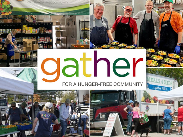 Gather. - A local charitable organization providing food security with innovative programs in welcoming and dignified ways.
