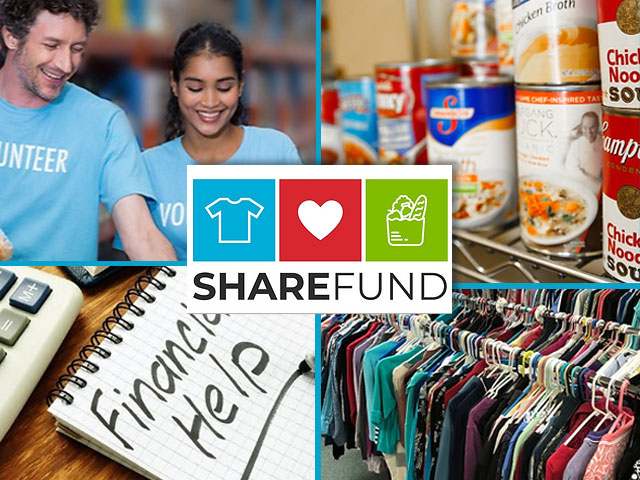 Share Fund Outreach is a local Strafford County charitable organization that supports neighbors in need with food, financial and clothing support.