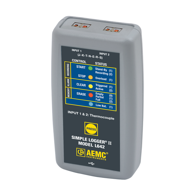 Data Loggers Electrical Data Loggers AEMC
