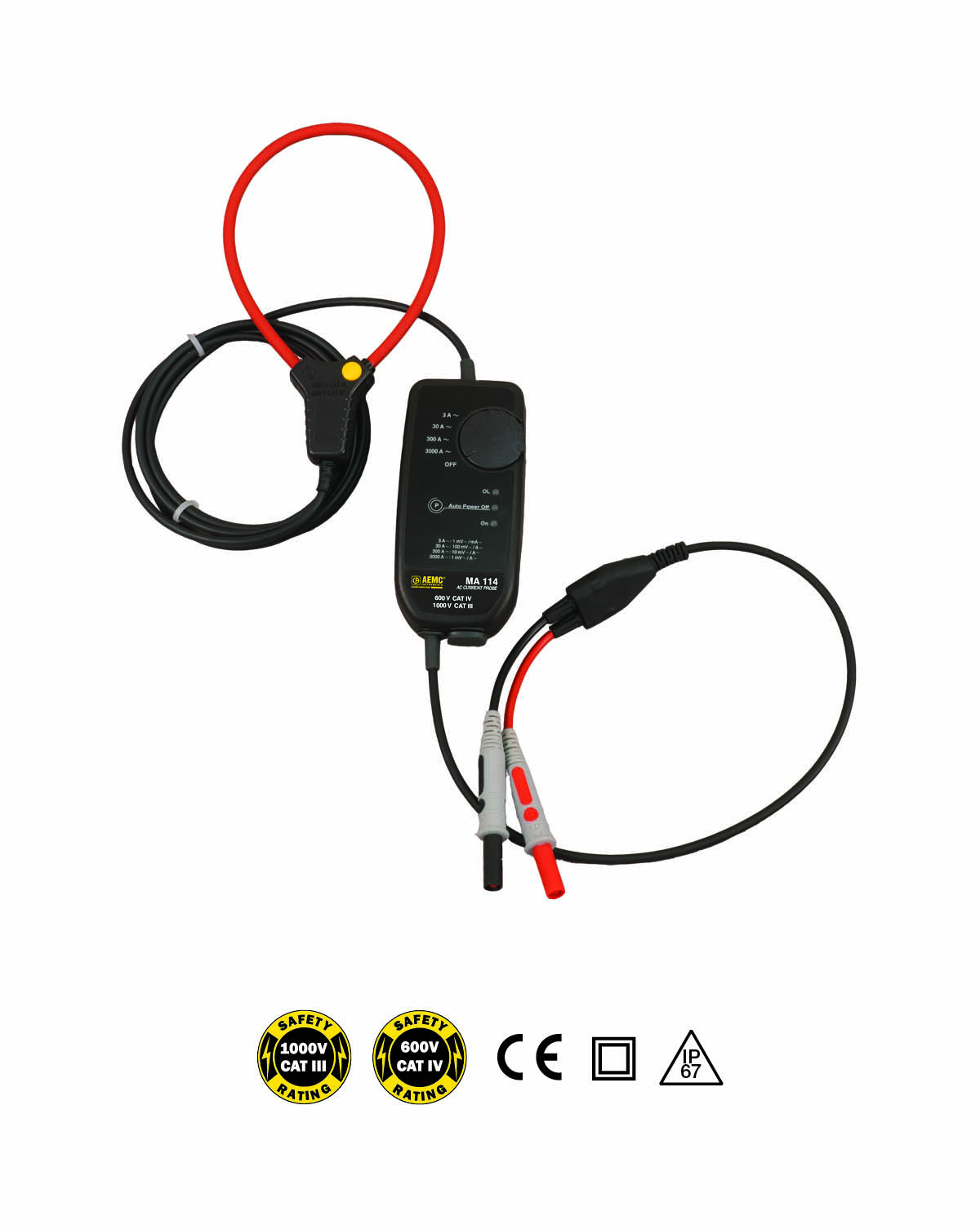 MiniFlex AC Current Measurement Probe Model MA114