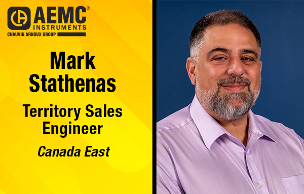 Mark Stathenas Joins AEMC as Authorized Factory Representative for Eastern Canada