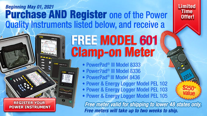 AEMC Power Quality Promo