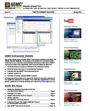 AEMC Tech Bulletin Issue 1 - Measuring Resistance/Impedance with the  Four-Wire Kelvin Method 