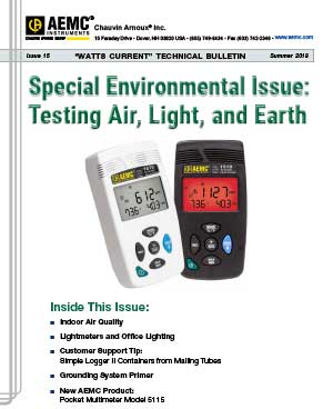 AEMC Tech Bulletin Issue 20 - Megohmmeter Insulation Testing after Water Damage 6424