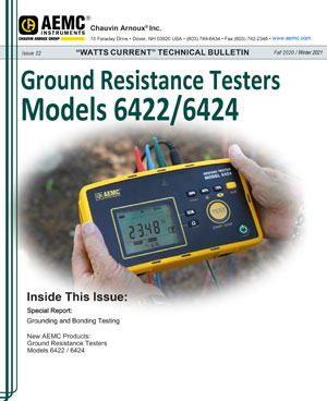 AEMC Tech Bulletin Issue 21 - Clamp-On Ground Resistance Testing