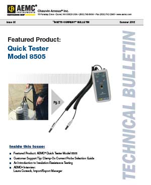 AEMC Quick Tester Model 8505