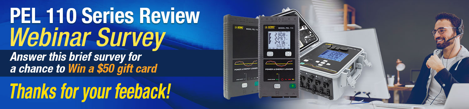 PEL 110 Series Webinar Questionnaire